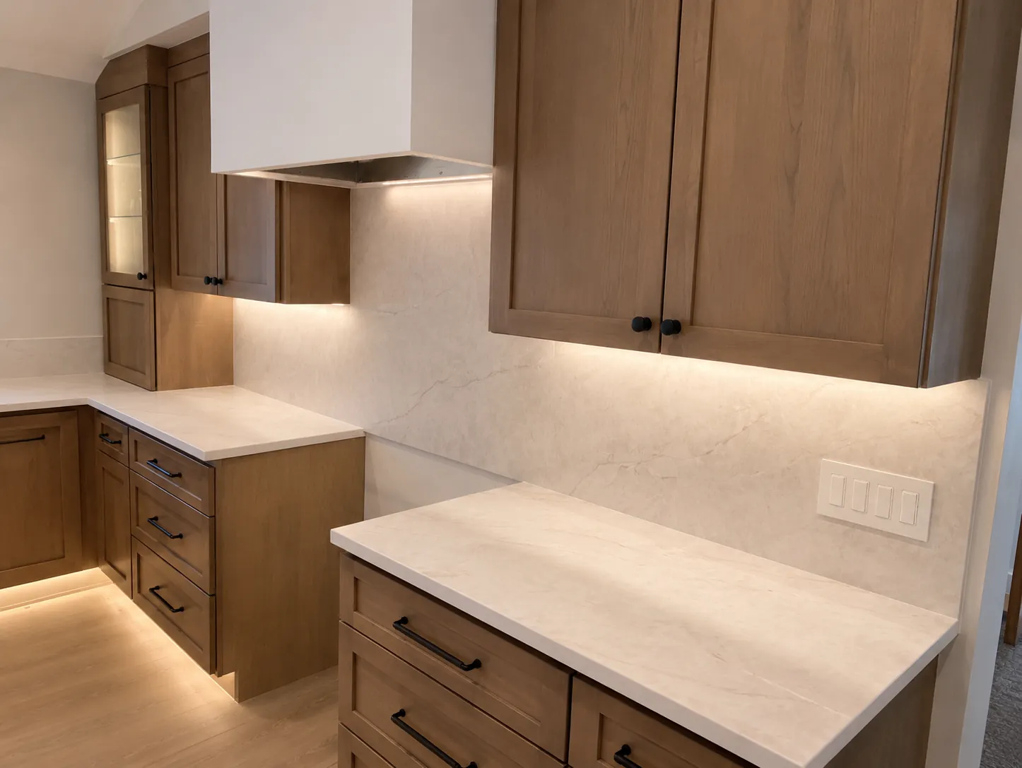 Kitchen · Full stone wall