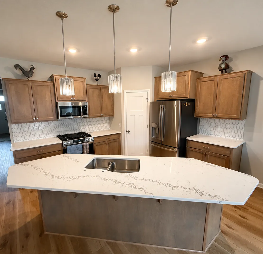 Kitchen · Island install