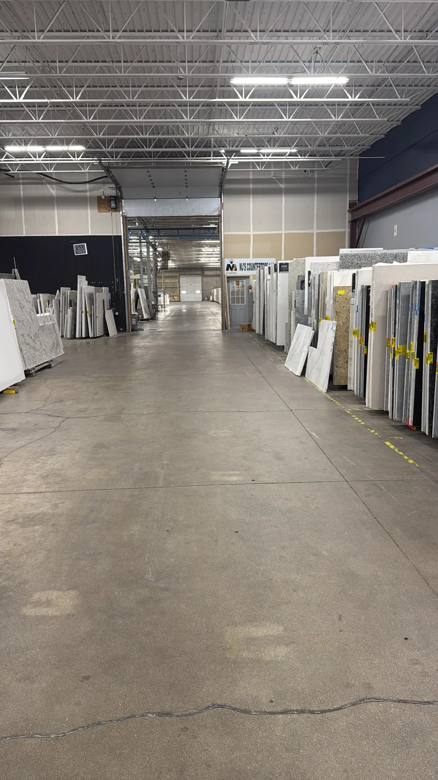 Showroom · Slab selection